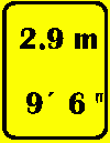 Konteyner yükseklik işareti İhtiyari İşletme İşaretleri (En büyük net kütle) En büyük brüt kütle ve dara kütlesine ilaveten toplam taşıma yükü veya net kütlenin konteynerlere işaretlenmesi yaygın