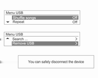 100 Audio Player (Çalar) Cihaz USB depolama aygıtındaki bilgileri okumayı tamamladığında, otomatik olarak çalmaya başlar.