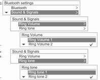 Cep telefonu 117 Tüm gelen çağrıları kontrol etmek ve bir numarayı aramak için MENU- TUNE ayar düğmesini çevirin. Gelen çağrılardan seçilen bir numarayı aramak için MENU-TUNE tuşuna basın.