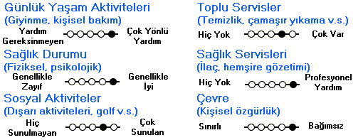 PaylaĢımlı evlerde, birçok yaģlı kirayı paylaģarak, ev bakımı ve yemek gibi hizmetleri alarak evde ya da apartmanda bağımsız olarak yaģayabilmektedirler. iii.