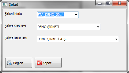 BA&BS MUTABAKAT PROGRAMI Kurulumu 1. Mutabakat.zip dosyası açılır. 2. Mutabakat klasörü içindeki Mutabakat.exe dosyası çalıştırılır. 3. Server ayarlarının yapılacağı pencere açılır. 3.1 Server Adı\instance Adı yazılır.