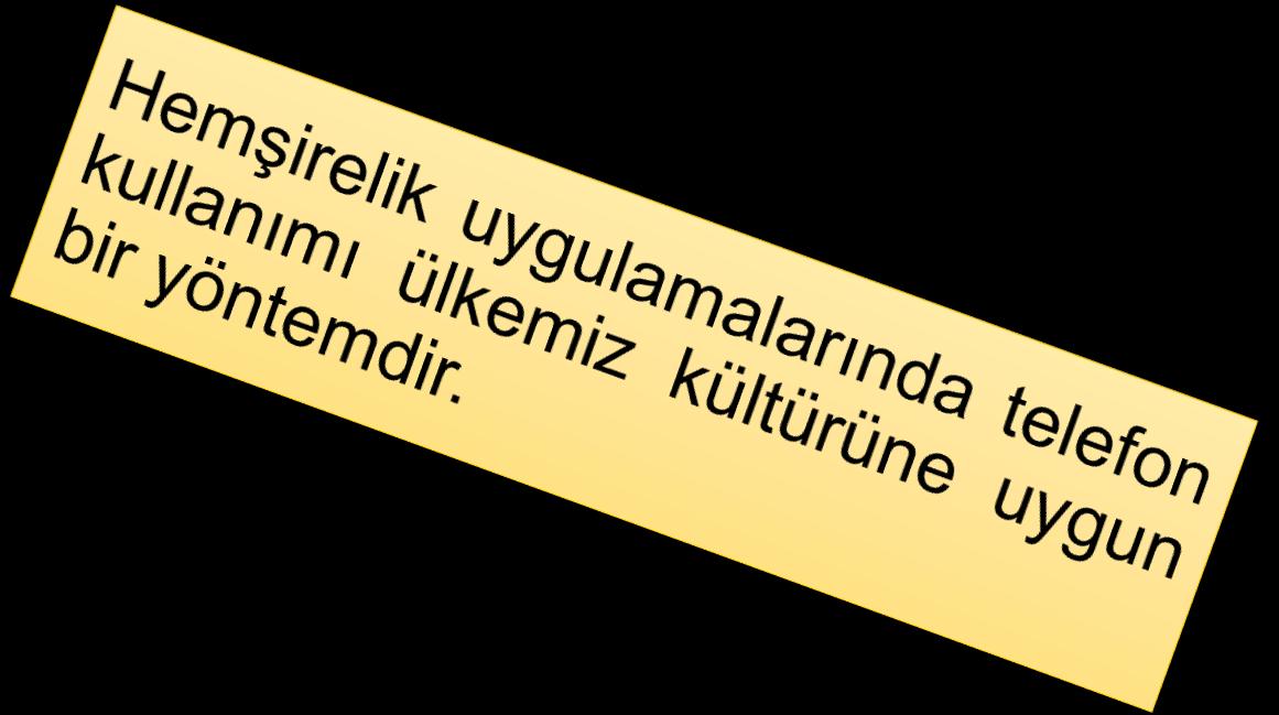 2012 Hemşire telefon danışmanlık programları ile kanser, hipertansiyon ve diyabet gibi kronik