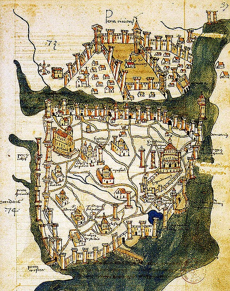 Çağdaşları (Araplar, Selçuklular, Osmanlılar) ise onlara Rum veya Romi demiştir. Bizans sözcüğünü modern dönemde ilk kez En geniş döneminde Bizans 1557 de Alman tarihçi Hieronymus Wolf kullandı.