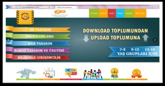 Yıl:5 Hafta:11 Sayı: 10 Sayfa 19 Bu hafta 3. sınıf öğrencilerimiz Bilişim Garaj Akademisi Platformuna ve TEDMood a giriş yaptılar. Bir programlama yazılımı olan Scratch 2 ekranıyla tanıştılar.