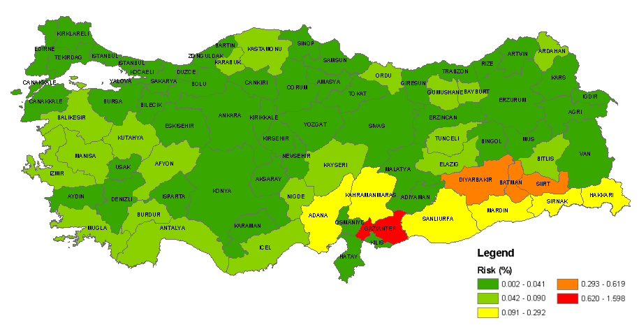 Situation in Turkey Atıksu Arıtma Tesisleri Arıtma Türü 14% 13% 73% İleri Arıtma Biyolojik Arıtma Fiziksel Arıtma Belediyelere Ait Atıksu Arıtma Tesislerinin Arıtma Türü (%) (Atıksu Arıtımı Eylem