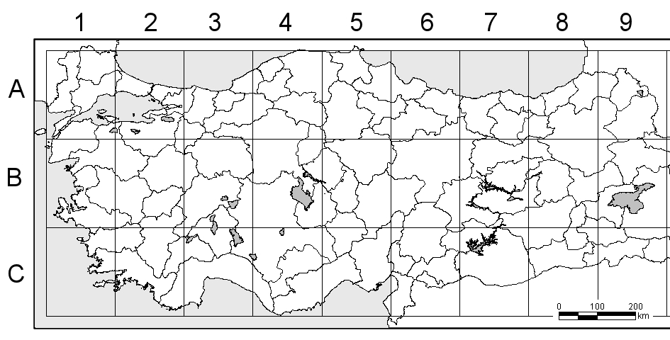 Belge no: CNR-REP-ENM-ADD-13/001 Sayfa 66 of 168 Şekil 4.1.2. Faaliyet Alanın Grid Kareleme Sistemindeki Yeri Ülkemiz coğrafi konum itibariyle çeşitli iklimlerin etkisi altındadır.