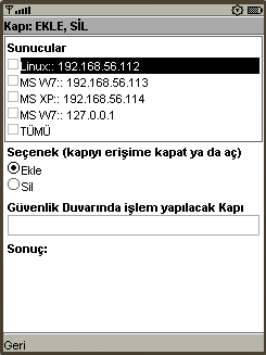 Mobil Kullanıcı Ekranlarından bazıları: Ana ekran: ġekil 3.1.