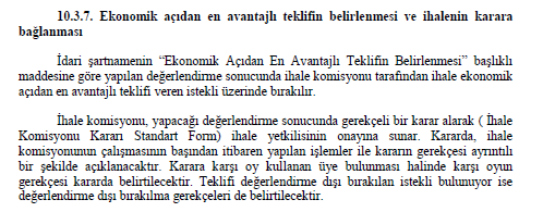 DEĞERLENDİRME FİYATI: A Firması Teklif 100 TL+ 0 puan,b Firması: Teklif104 TL + % 12 nispi puan TEKLİF FİYATI - Teklif fiyatı x topladığı