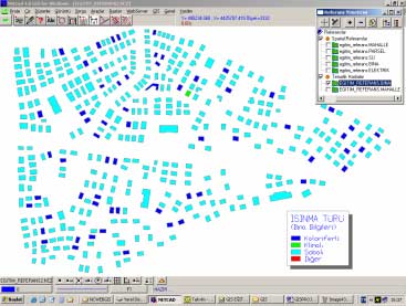 10.5 Spatial Referanslardan Sayõsal Aralõğa Göre Tematik Harita Üretilmesi Referans