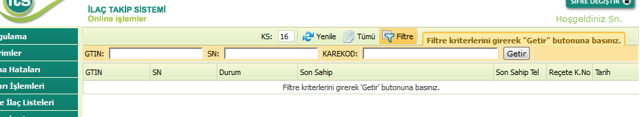 3.g. 3.h. 3.i. Hıfzı Sıhha dan gelinerek ürünlerden numune istenmesi, ürünlerin hareket esnasında yolda kırılması vb.