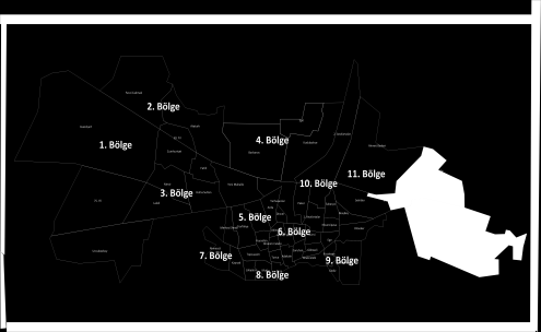 12. Bölge Adnanmenderes, Kazımkarabekir, Turgutözal Akpınar, Nurlupınar, Ekonomik, Sosyal ve Demografik Özellikler Nüfus: 20.253 Hanehalkı büyüklüğü: 6 kişi Eğitim durumu (ADNKS): %10 Okuryaz.