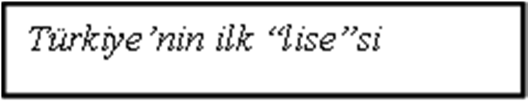 matematik ve fizik eğitimine ağırlık vererek iki yıl içinde Telgraf Fen Mektebi ne dönüşmüştür.