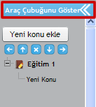 3.1.4. Konuyu Yeniden Adlandırma Konuyu yeniden adlandırmak için ilgili konu üzerine sağ tıklanır ve açılan listeden Yeniden Adlandır seçeneği seçilir.