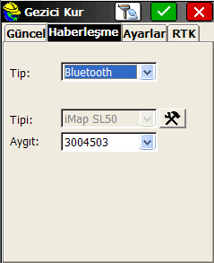 Sayfa15 Ayar menüsünde bulunan Gezici Kur seçilir. Gezici Kur menüsü altında 4 tane sekme vardır. Kurulumla ilgili tüm ayarlar bu sekmelerde yapılır.