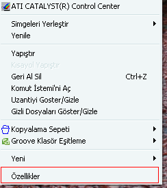 HIZLI BAŞLAT ARAÇ ÇUBUĞU Hızlı başlat araç çubuğunu görüntülemek için Görev çubuğu üzerine sağ tuşla tıklanıp Özellikler>Araç Çubukları>Hızlı Başlat yolu izlenir.