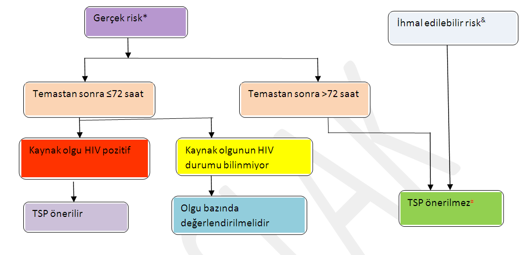 Mesleki olmayan temas sonrası proflaksi # İnsan ve hayvan çalışmaları temastan sonra 72 saat geçtiyse proflaksinin yararı olmadığını göstermiştir.