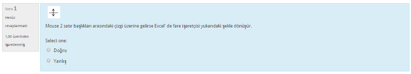 Çoklu deneme kısmından yine mini quizlerinizde öğrencinin doğru seçeneği bulmasına yardımcı ipuçları verebilirsiniz.