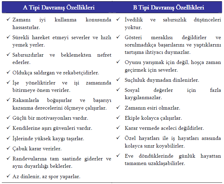 Bireyin kimlik ve kişiliği stres ile paralellik göstermektedir. Kişilik özellikleri bireyin sosyal hayat içerisindeki uyum ve ilişkilerini derinden etkiler.