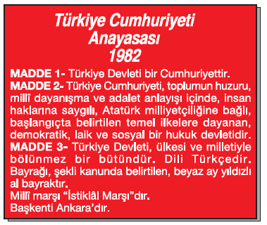 Anayasalarımız: 1921 Anayasası: KurtuluĢ SavaĢı devam ederken TeĢkilatı Esasiye adıyla ilk anayasamız 20 Ocak 1921 de kabul edilmiģti.