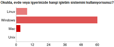 yaptığım anket çalışmasının