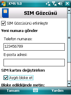 M I C R O S O F T W I N D O W S M O B I L E İ Ç İ N K A S P E R S K Y M O B I L E S E C U R I T Y 9.0 Silinecek klasörler ekranı açılacaktır. 4. Listeden bir klasör seçin ve Menü Sil öğesine basın.