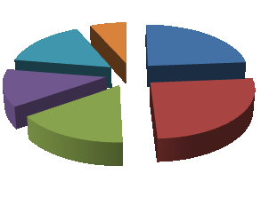 Grafik 21. Tüketici Kredilerinin Gelir Gruplarına Göre Dağılımı (%) Grafik 22. Tüketici Kredilerinin Eğitim Düzeylerine Göre Dağılımı (%) 12% 16% 6% 24% 0-1.000 TL 1.001-2.000 TL 2.001-3.
