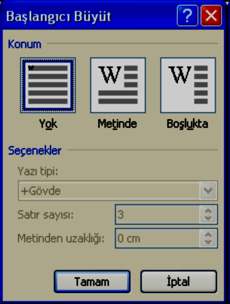 BİÇİM BOYACISI : Bir konumdaki biçimlendirmeyi (yazı tipi, renk, font gibi özellikleri), belgedeki başka bir konuma uygulamak isteyebiliriz.