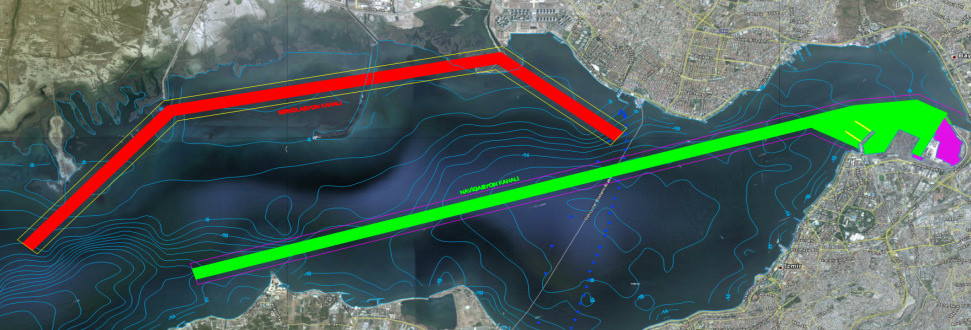 - Đzmir Körfezi ve Limanı Rehabilitasyon Projesi kapsamında Đzmir Körfezi nde, Liman Yaklaşım (Navigasyon) Kanalı nda, Manevra Dairesi ve Liman Baseni nde, II.