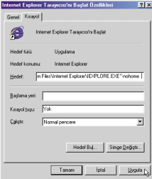 <<< PÜF NOKTASI ÇEfi TL WINDOWS 98 PUÇLARI (12) HIZLI BA LANMA Internet Explorer çal flt r l r çal flt r lmaz girifl sayfan za ba lanmaya çal flacakt r. Bu baz durumlarda can s k c olabilir.