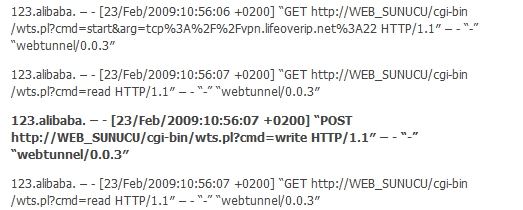 WebTunnel ile Firewall/IPS Atlatma #perl wtc.pl tcp://localhost:8080 tcp://vpn.lifeoverip.