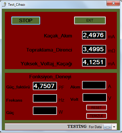 LVD TEST CİHAZININ YAPIMI VE GELİŞTİRİLMESİ YILDIZ TEKNİK ÜNİVERSİTESİ Öğrenci resmi Proteus similasyonu