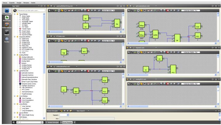 59 Programlanabilir Lojik Kontrol Ailesi MP200G PLC 4.2.5. YARDIM MENÜSÜ Mikrodiagram program menüsü yardım içerikleri, teknik destek ve program sürümünün görüntülenebileceği menüdür. 4.2.6.