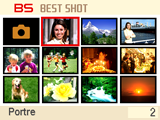 BEST SHOT Kullanma BEST SHOT nedir? BEST SHOT, size çeşitli çekim koşullarını gösteren örnek manzara koleksiyonu sağlar.