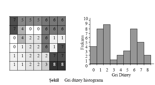 4.1.1.1 Histogram modifikasyonu Histogram modifikasyonu gray level mapping işlemine benzeyen birfonksiyonu yerine getirir, fakat histogramın şekline ve yayılımına bağlı olarak çalışır.