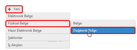 Üçüncü Adım Belge ya da dağıtımlı belge seçildikten sonra karşımıza Belge Üstverisi ekranı gelir.