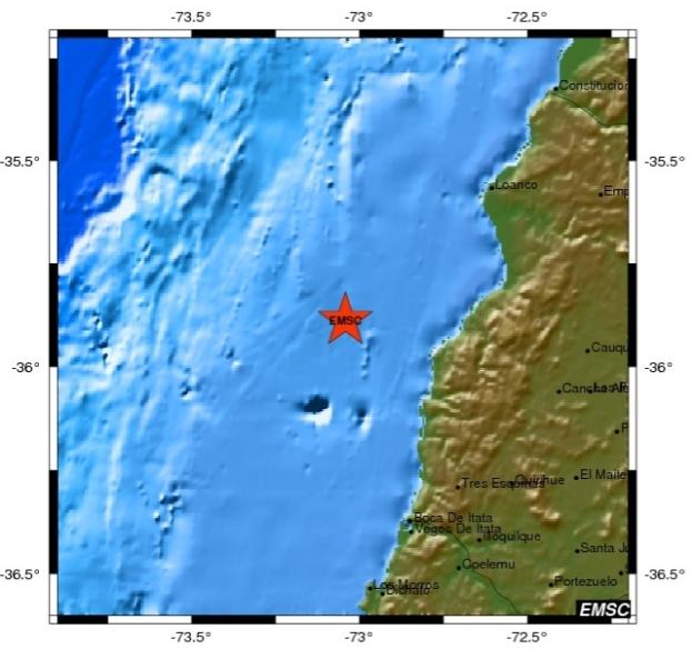 27 ŞUBAT 2010 ŞİLİ DEPREMİ (Mw:8.8) 27 Şubat 2010 tarihinde saat 06:34 (UTC) de Şili de meydana gelen depremin büyüklüğü Mw:8.8 olarak kayıt edilmiştir.