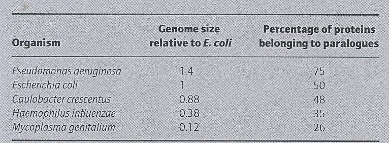 Büyük genomların n analizi Genel kural olarak prokaryotik genom büyüklüğü