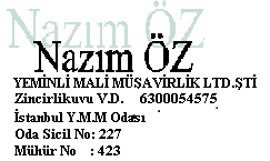 EAE ELEKTRİK ASANSÖR ENDÜSTRİSİ İNŞAAT SANAYİ VE TİCARET ANONİM ŞİRKETİ 31 ARALIK 2013 TARİHİ İTİBARİYLE FİNANSAL TABLOLAR VE BAĞIMSIZ DENETİM RAPORU Mecidiyeköy Mah.