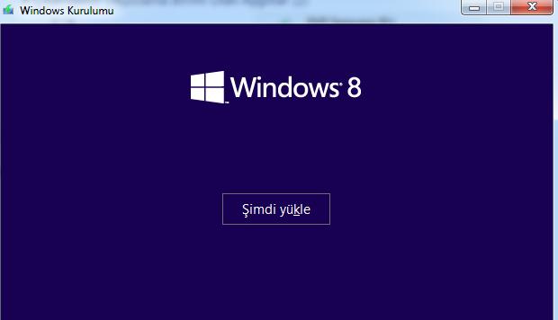 Windows 8 yüklü DVD yi göreceğiz. DVD sürücüye çift tıkladığımızda kurulum ekranı karşımıza çıkacaktır. 2.