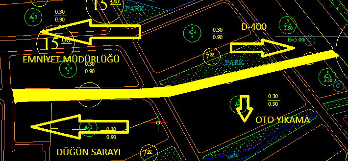 FEN İŞLERİ MÜDÜRLÜĞÜ 2- Toptancı hali ile Fadime Tuncer Ġlköğretim Okulu arasındaki toplam 7 m imar yolu açılmıģtır.