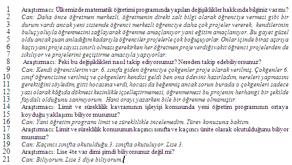 International Online Journal of Educational Sciences, 2011, 3(2), 743-775 yüksek olan ikinci aday olması, yukarıdaki sonuçlar bağlamında düşünüldüğünde, alan bilgisinin öğretim programı bilgisi