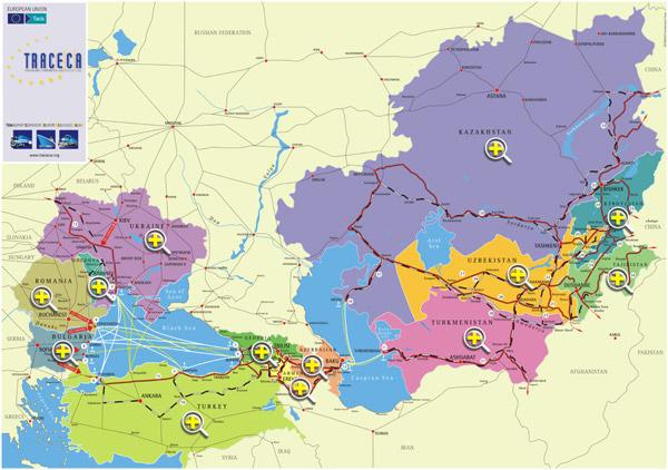 TRACECA Tarihi Ġpek Yolu UTĠKAD ın
