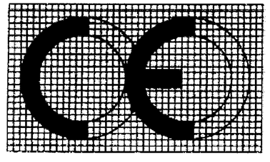 8 inci Maddede Belirtilen CE Uygunluk İşareti CE uygunluk işareti aşağıda gösterildiği şekilde CE harflerinden oluşmalıdır: CE işaretinin yüksekliği en az 5 mm olmalıdır.