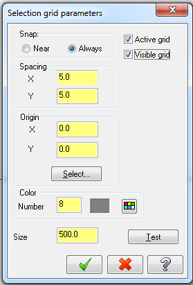 26: Status Bar Setup menüsü Grid çizim esnasında kenetleme özelliğinden dolayı çizimi kolaylaģtırır. Screen Menü Grid Settings komutu seçilerek ızgara ayarlarına ulaģılır.