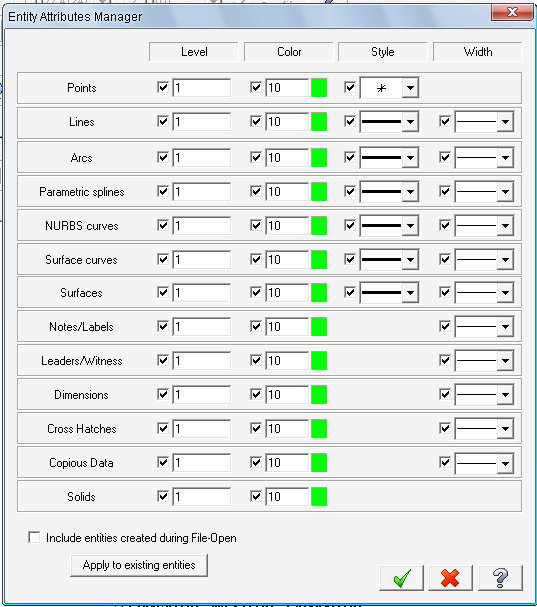 1.3.9. MRU -Most Recently Used Tool Bar (Sık Kullanılanlar Araç Çubuğu) Çizim ekranının sağ kenarında bulunan ve en son kullanılan komutların listelendiği araç çubuğudur.