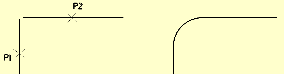 ġekil 2.22: Dinamik teğet çizme örneği -Arc Tangent 3 Entities: Seçilen 3 nesneye teğet yay çiziminde kullanılır. ġekil 2.