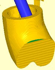 Seçilince Chaining penceresi açılır. Select tool vector chain (Takımın kesme yönünü gösteren zinciri seç). Buradan zincir seçilir. ġekil 3.