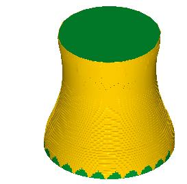 - Helix: Helis hareketi ile dalar. ĠĢaretlenir. Resim 1.94: Finish Contour Parameters sekmesi parametreleri ġekil 1.50: Parçanın çizgisel ve katı simülasyon sonuçları 1.2.2.7.