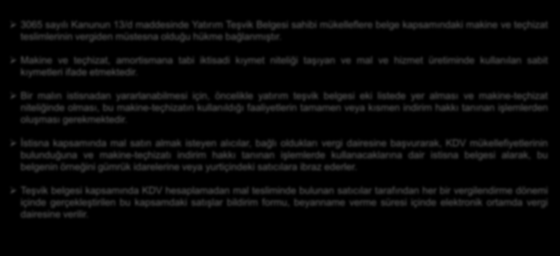 2. İstisna Türüne Göre KDV İndirim İade 2.