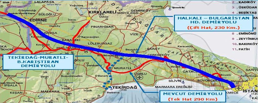 25 8. ADAPAZARI-KARASU LĠMANI DEMĠRYOLU BAĞLANTISI Projeyle Ġlgili Ġstatistiki Veriler: 2011 YILI BAŞLANGIÇ OCAK-HAZİRAN